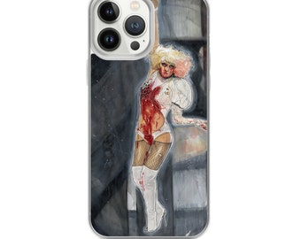 Lady Gaga Paparazzi 2009 VMAs iPhone Case