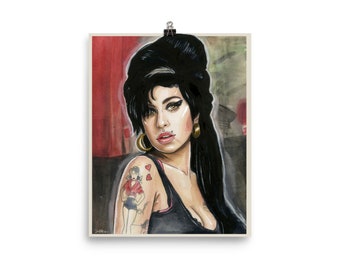 Amy Winehouse Giclée Art Prints