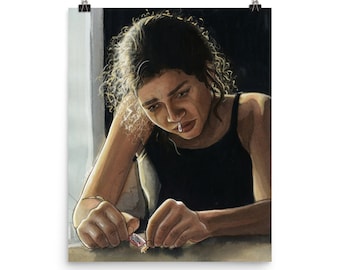 Rue Bennett II Zendaya Euphoria  Giclée Art Prints