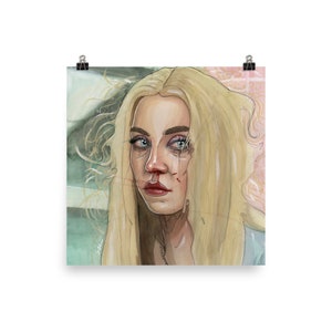 Cassie Howard Fight Euphoria Season 2 Finale Giclée Art Prints