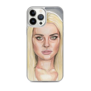 Lindsay Lohan Mugshot 5 iPhone Cases