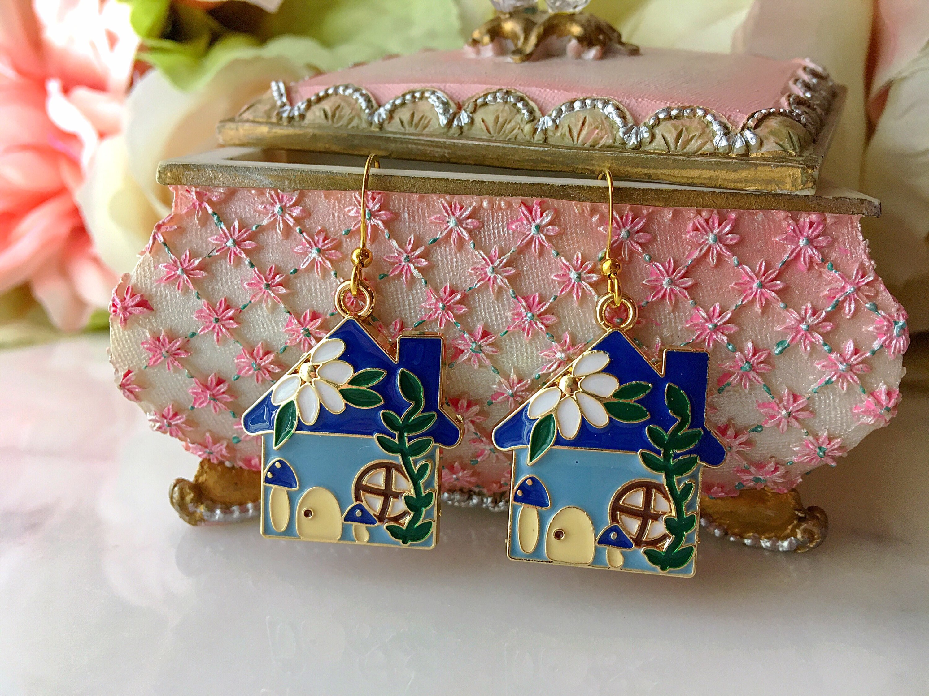 My Sister's Cottage | Waterproof | Block Earrings main image 1