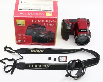 【動作確認済み】Nikon COOLPIX L840 レッド Amazon.com : Nikon COOLPIX L840 Digital Camera with 38x Optical