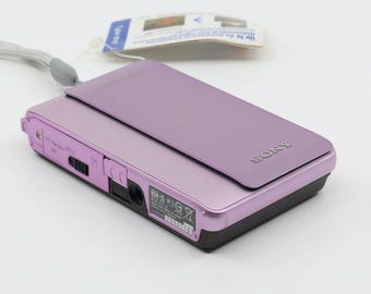 New Light Pink Sony Cybershot DSC-TX5 + Case Vintage Digital