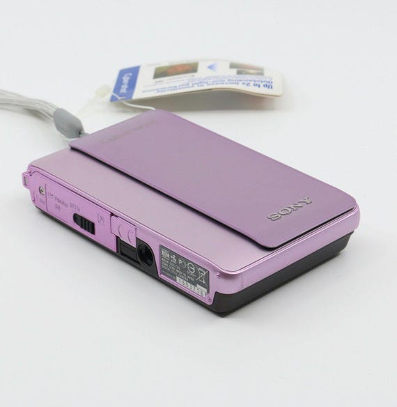 New Light Pink Sony Cybershot DSC-TX5 + Case Vintage Digital