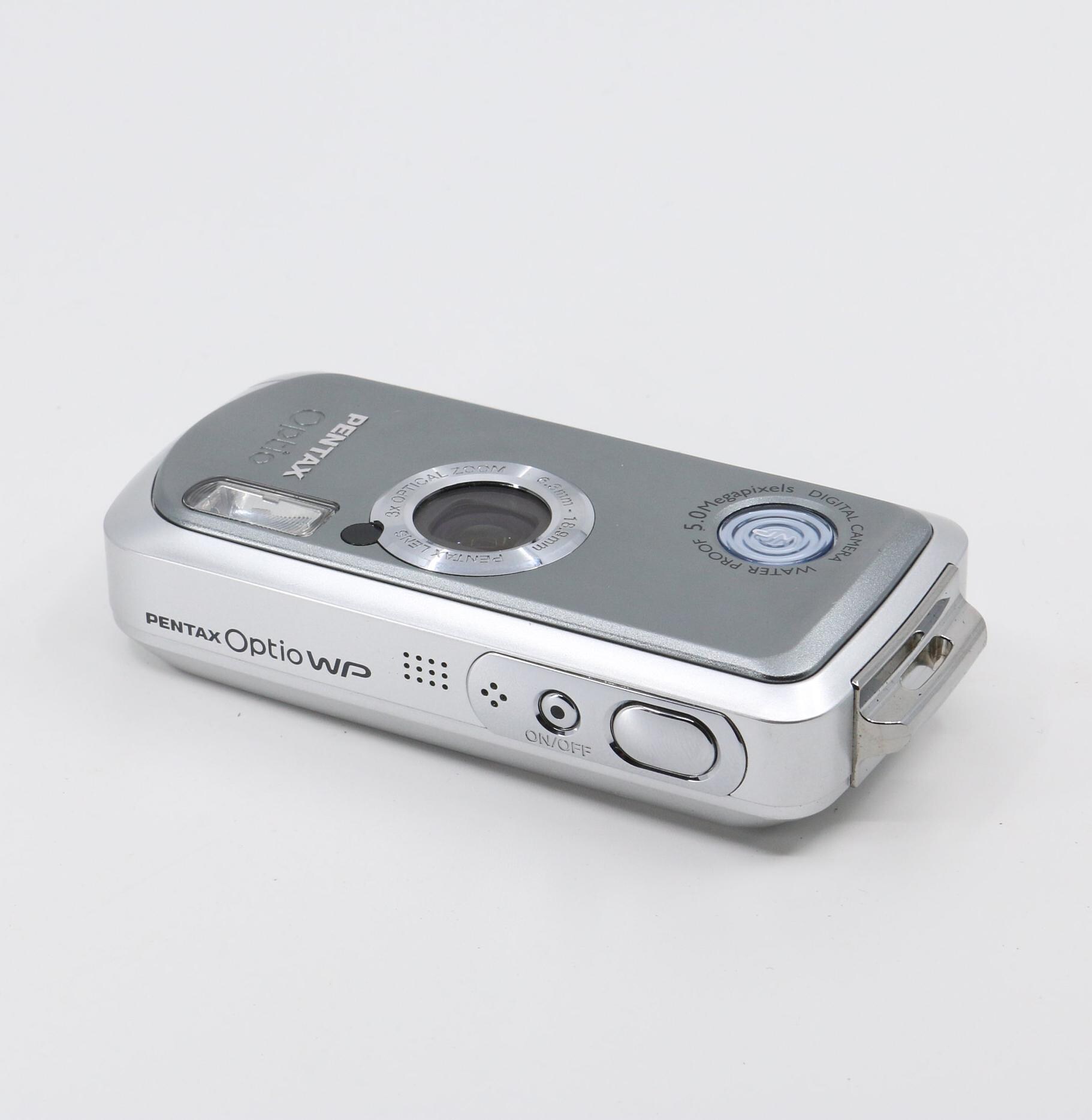 【完品】PENTAX Optio WP 防水 GIFT Pentax Optio WP Vintage Digital Camera Waterproof Set (power