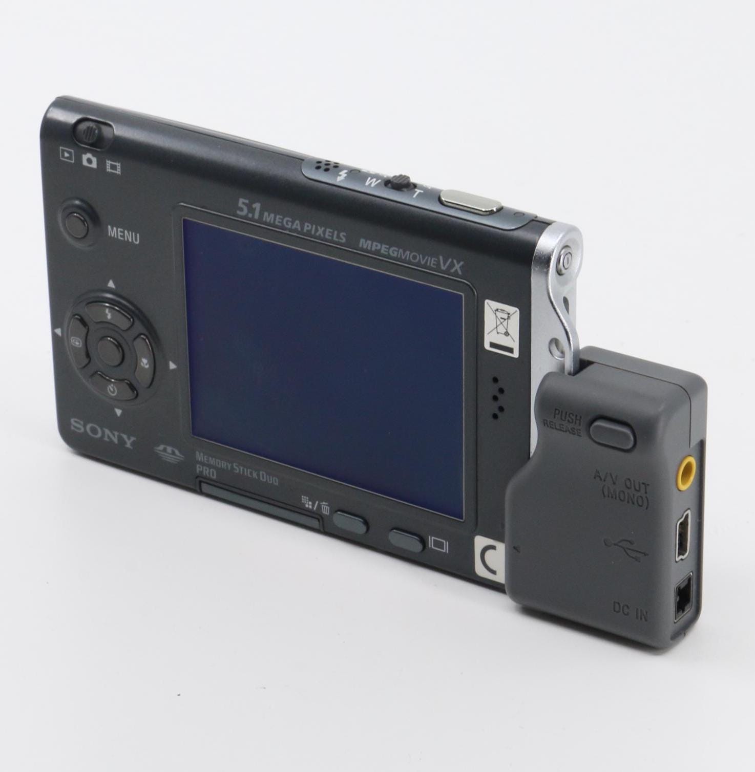 RARE Full Set Sony Cyber-shot DSC-T7 Slim Digital Camera (european