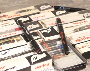 Big rOtring Technical Pen Collection