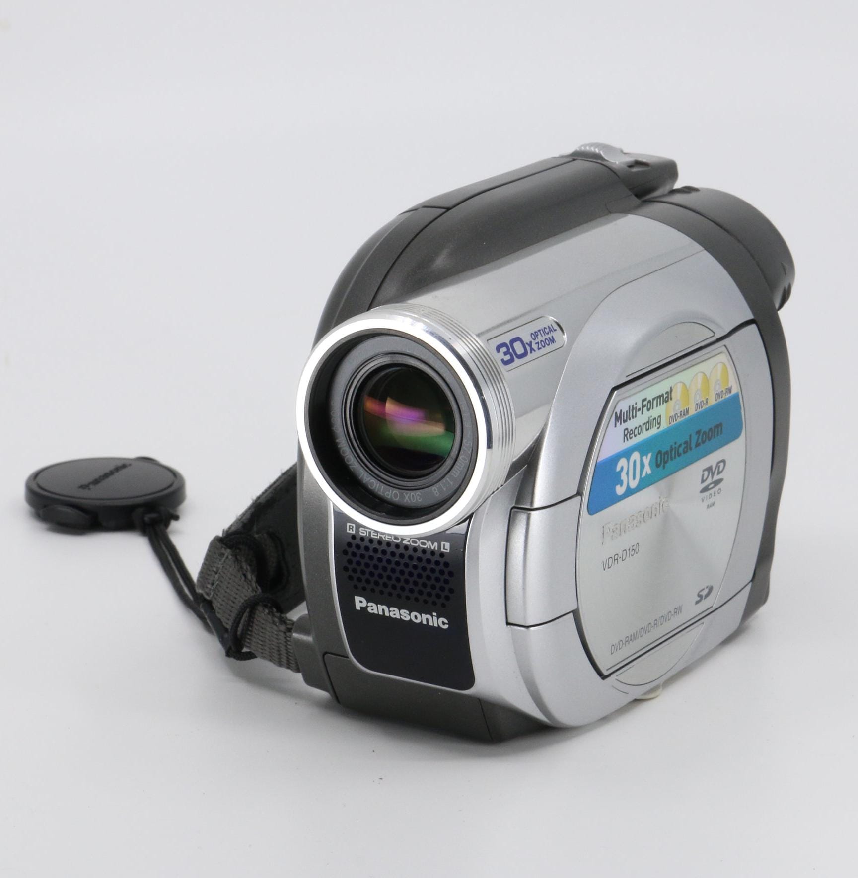 Set Panasonic VDR-D150 Vintage DVD/SD Card Camcorder Camera With