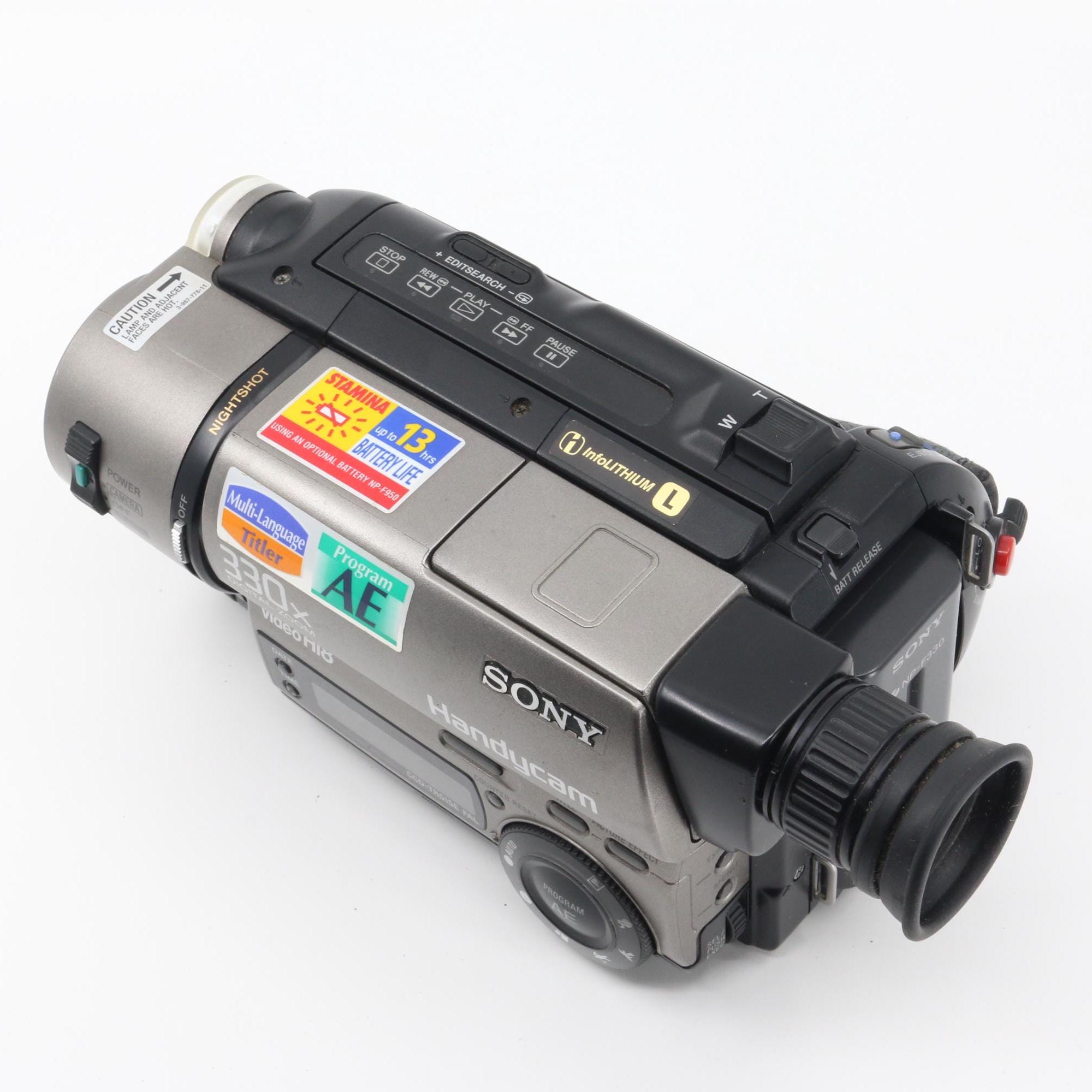 Sony NTSC HandyCam Standard 8/Hi8 Camcorder - Video Transfer