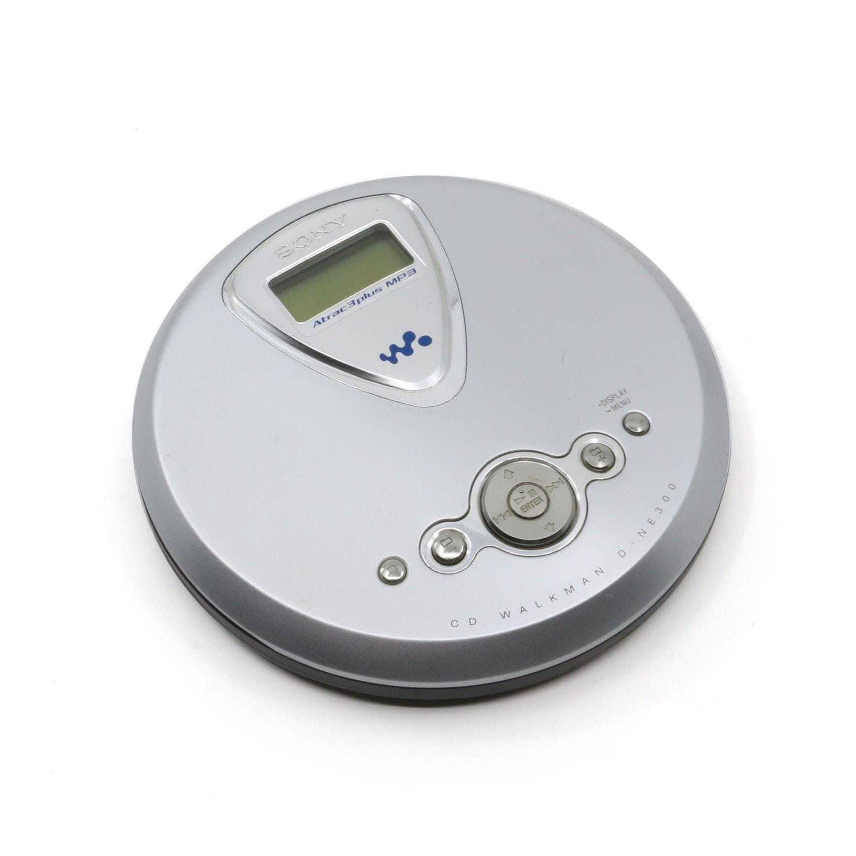 Sony CD Walkman D-NE300 Atrac3plus Mp3 Portable CD Player