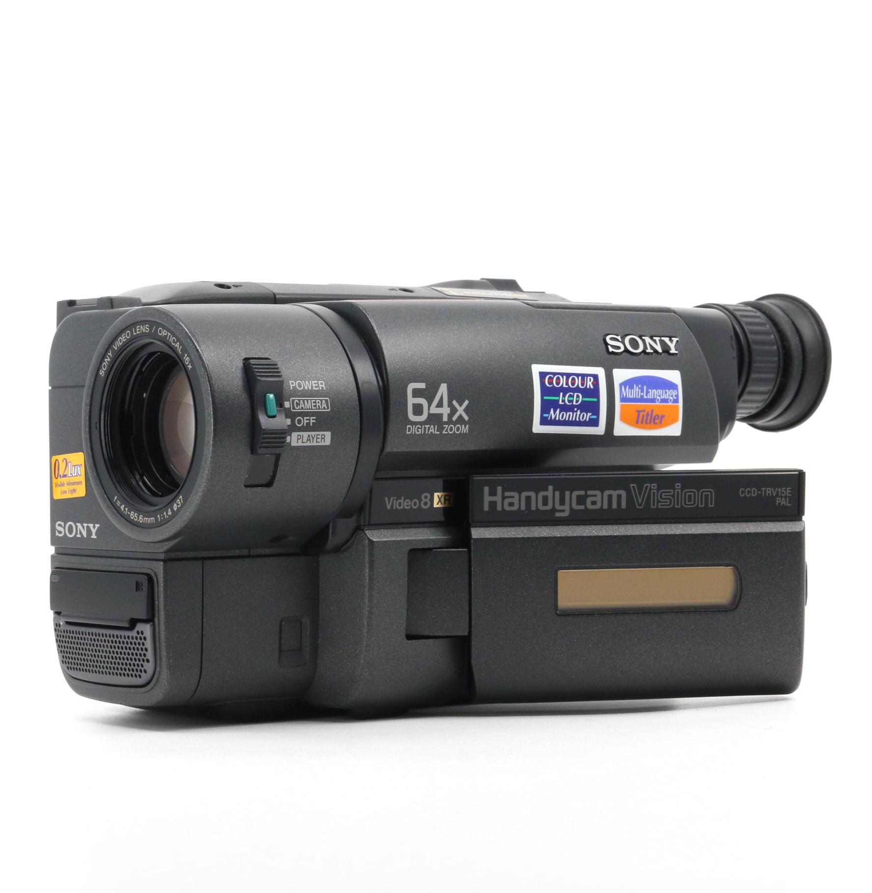 MINT Set Sony Handycam CCD-TRV15E + Hama Bag, Charger (european