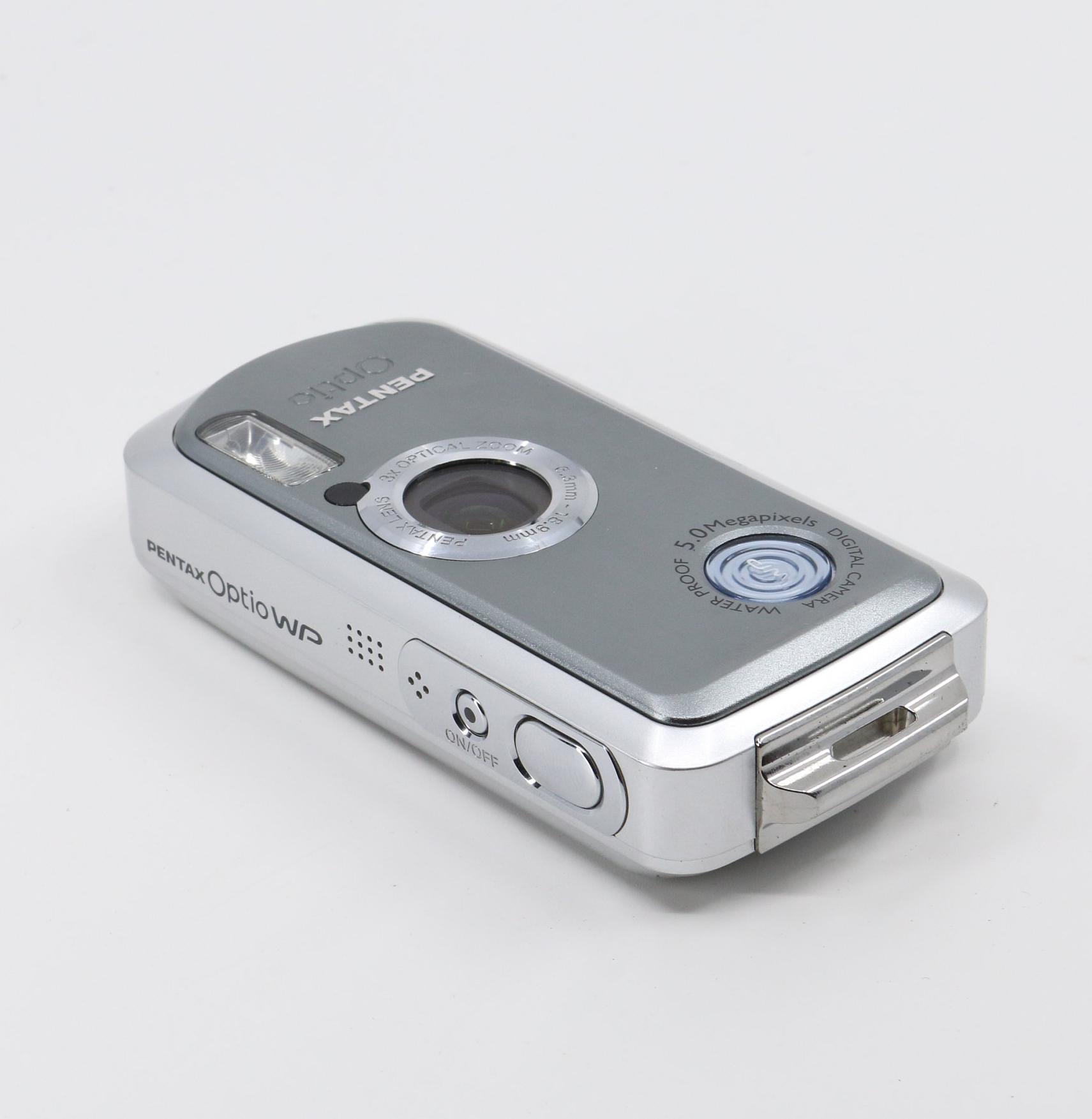 GIFT Pentax Optio WP Vintage Digital Camera Waterproof Set (power