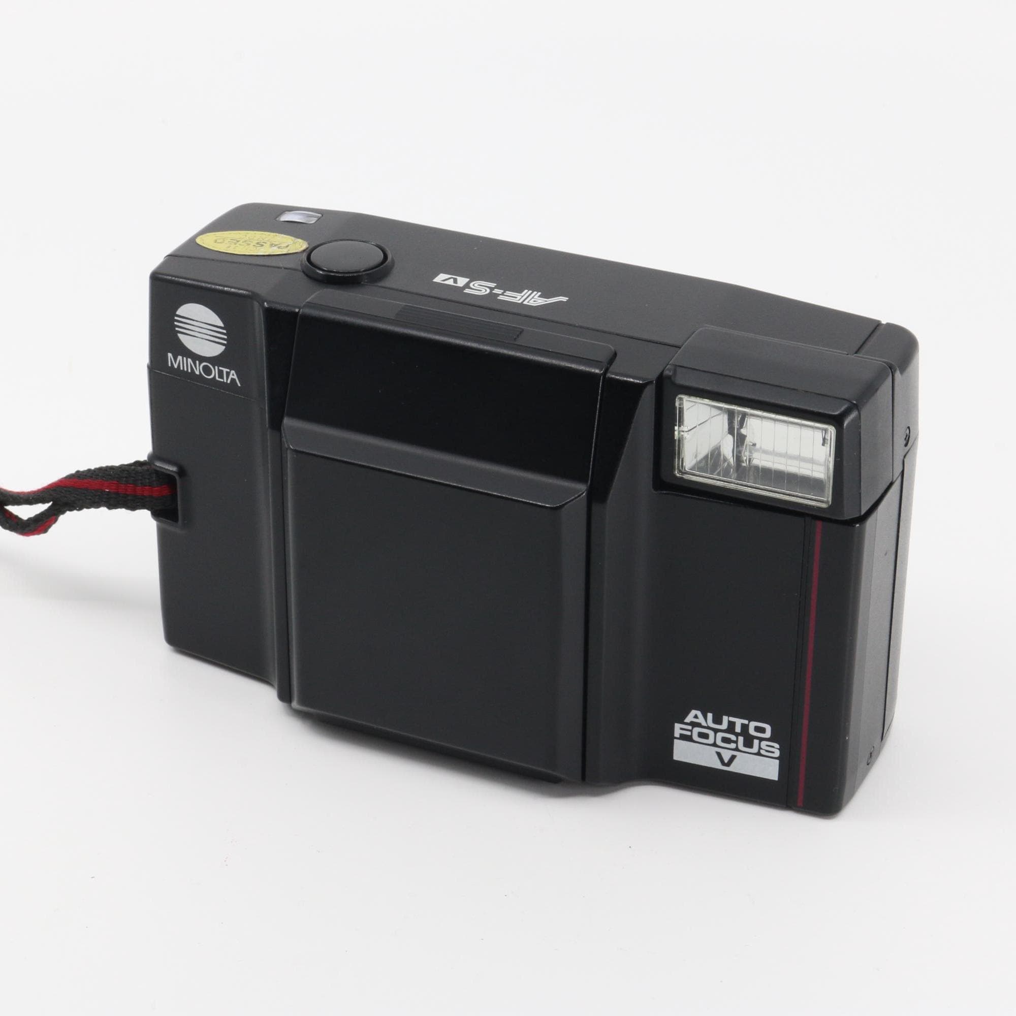 MINT Minolta Autofocus V Af-sv 35mm Film Camera With Cover - Etsy