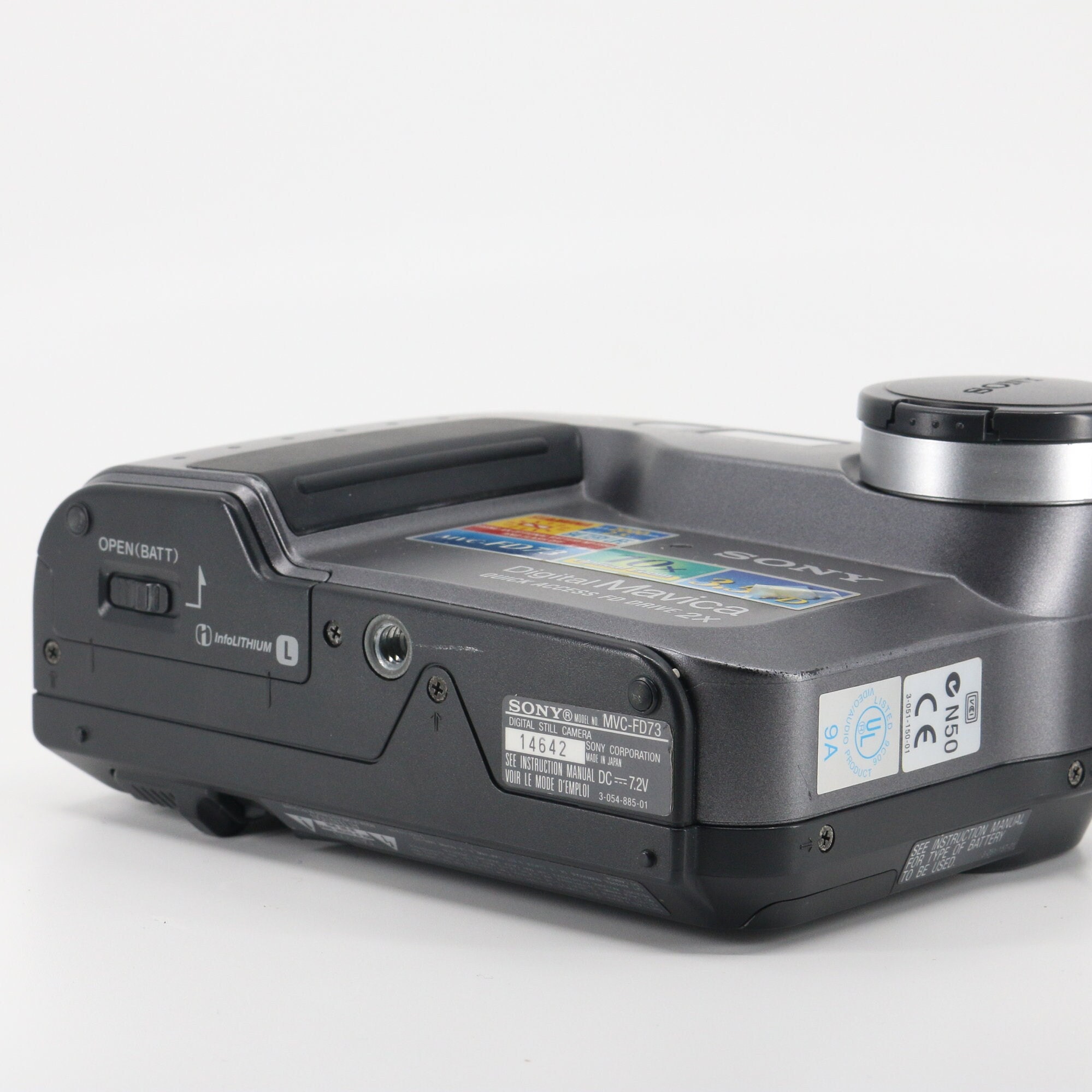 完動フルセット★SONY　Mavica　FD73★外付ドライブ付★取込OK 完動フルセット☆SONY Mavica FD73☆外付ドライブ付☆取込OK 【公式通販】
