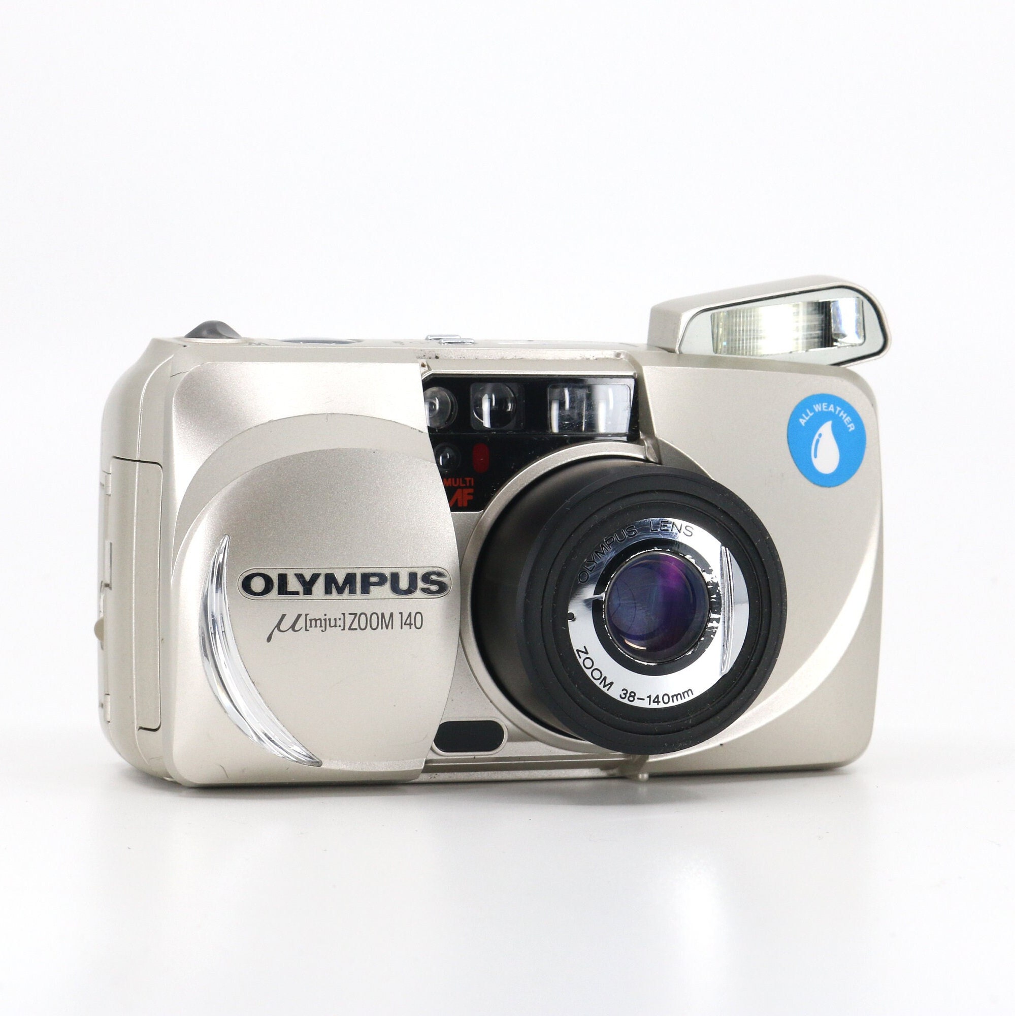 OLYMPUS オリンパス mju: ZOOM 140 コンパクトフィルムカメラ 中古】OLYMPUS オリンパス μ[mju:] ZOOM 140 コンパクトフィルム