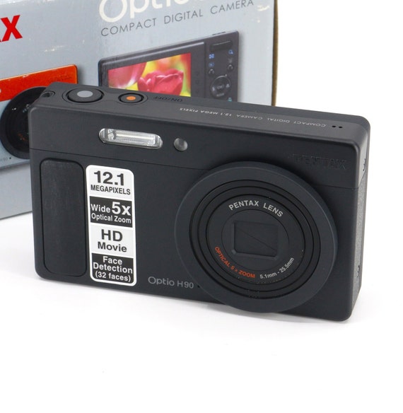 New GIFT Pentax Optio H90 Vintage Digital Camera NOS - Etsy