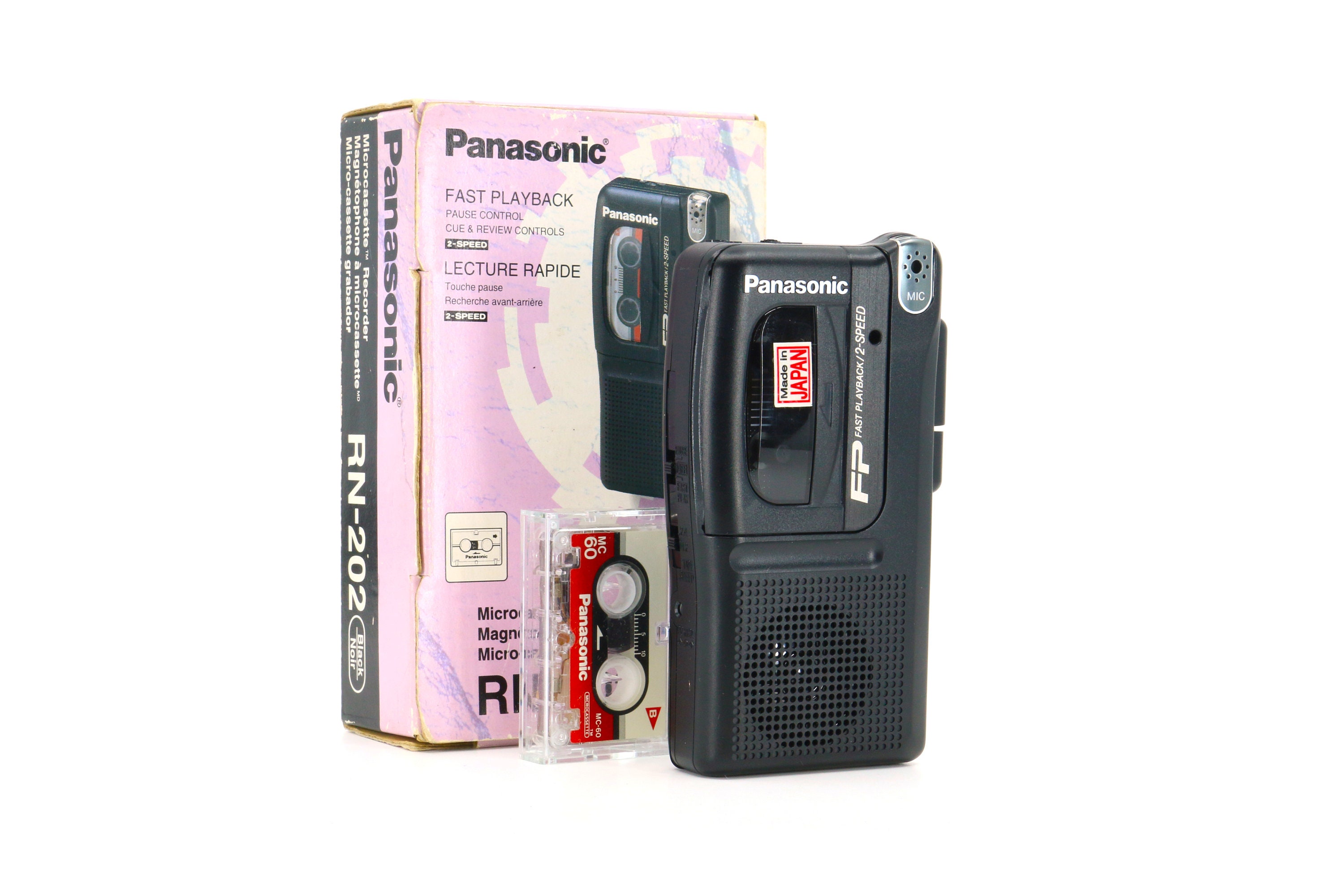 新品 パナソニック RN-202 サウンドレコーダー テープ マイクロ