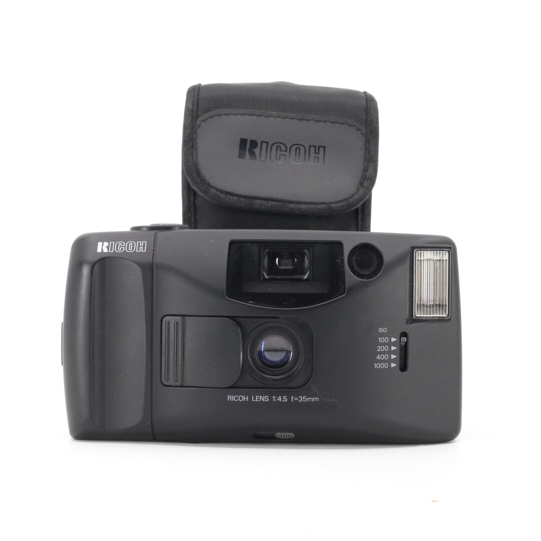 Ricoh YF-20 Super Date 35mm Film Camera + Case, Strap - Etsy