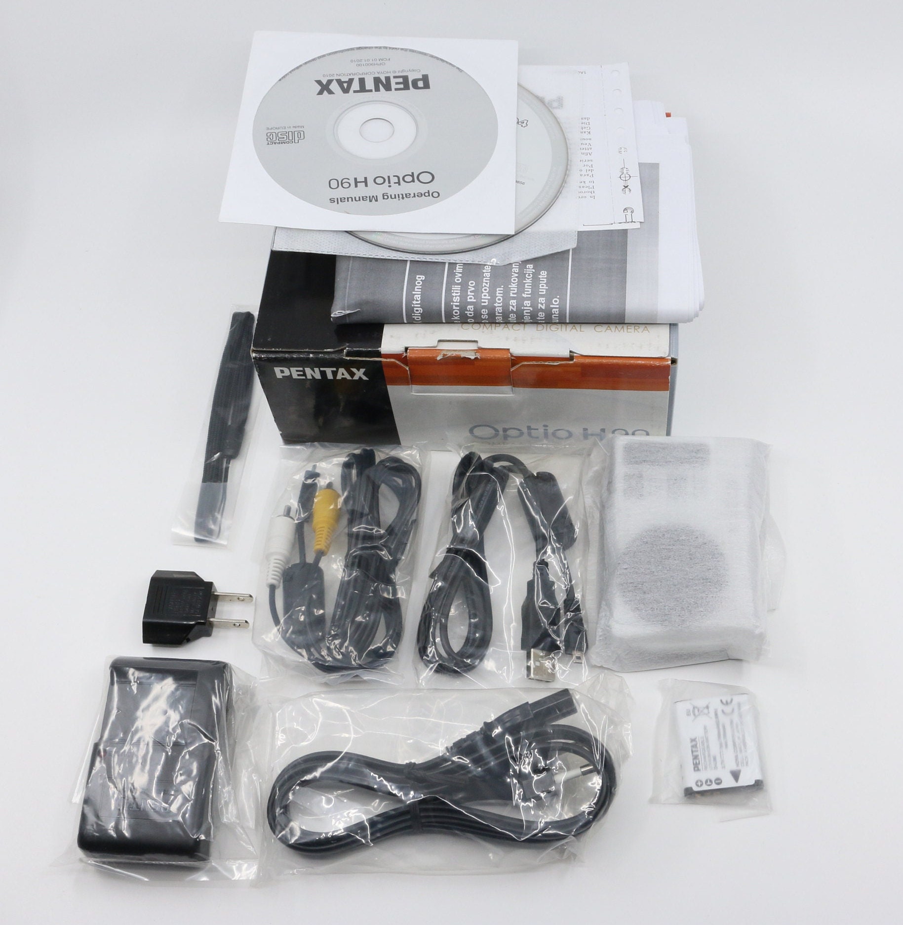 New Rare GIFT Pentax Optio H90 Ceramic White Vintage Digital New Rare GIFT Pentax Optio H90 Ceramic White Vintage Digital