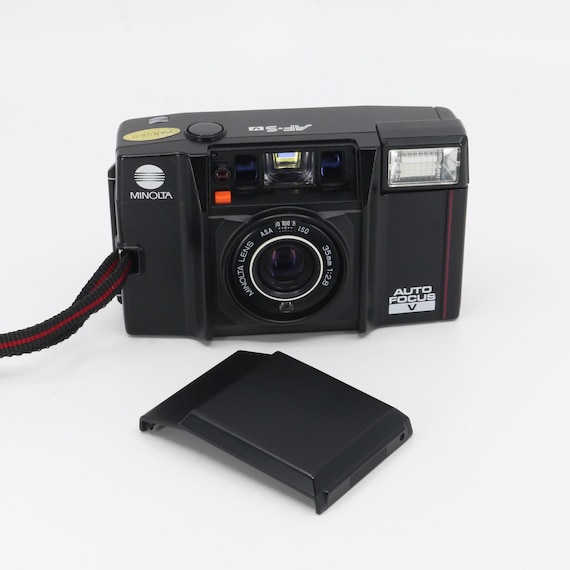 MINT Minolta Autofocus V Af-sv 35mm Film Camera With Cover - Etsy