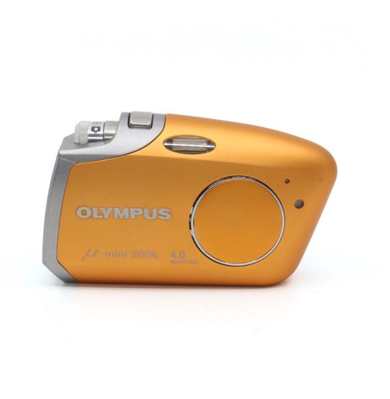GIFT Olympus Mju Mini Digital 4.0 Megapixel Orange Set - Etsy