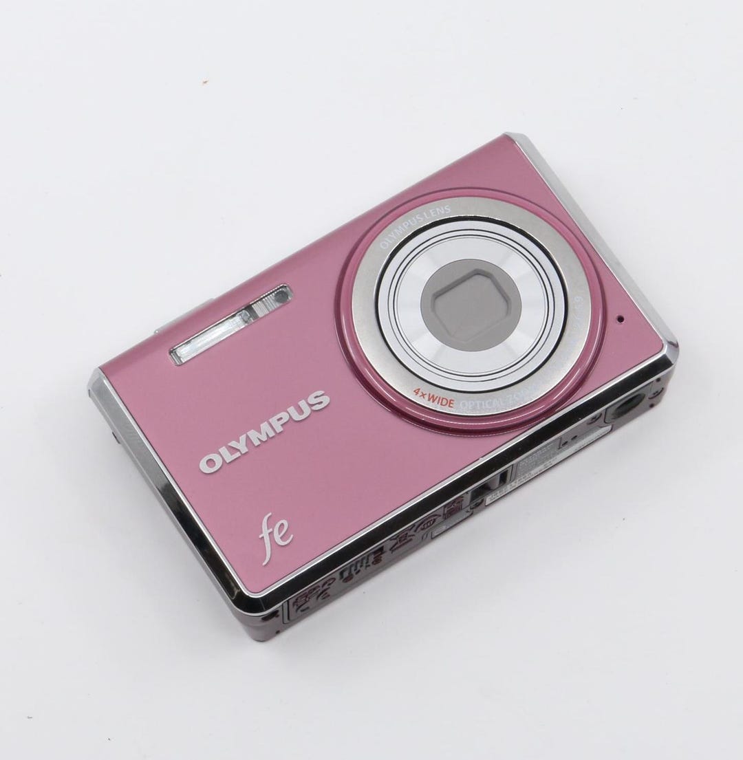 MINT GIFT Olympus Fe-4030 Pink Digital Camera Set - Etsy Finland