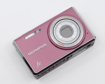 MINT GIFT Olympus Fe-4030 Pink Digital Camera Set - Etsy