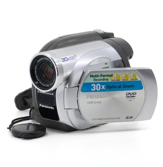 Set Panasonic VDR-D150 Vintage DVD/SD Card Camcorder Camera With
