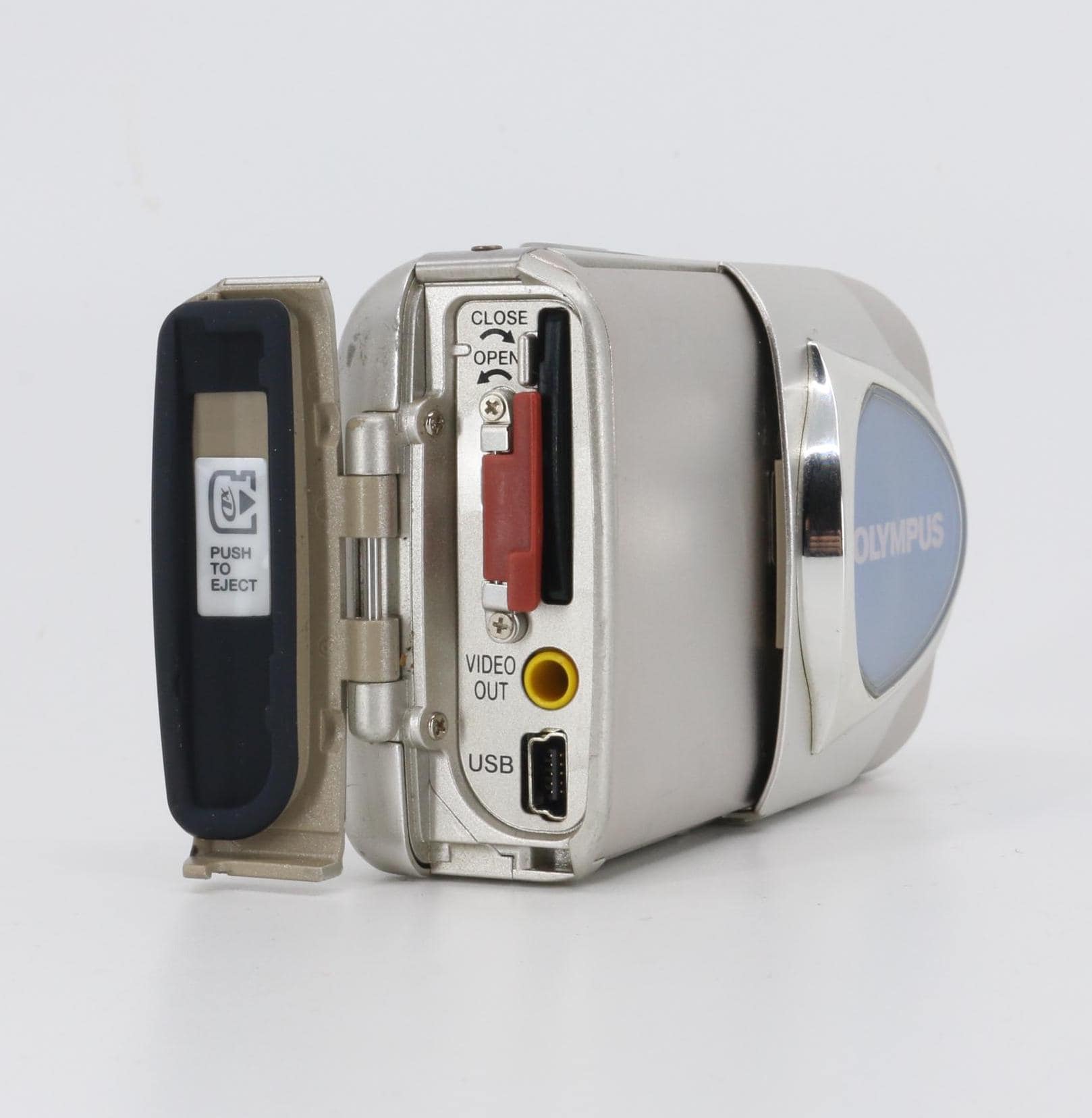 Olympus Mju 300 Digital Camera + XD Memory Card, Strap, Battery