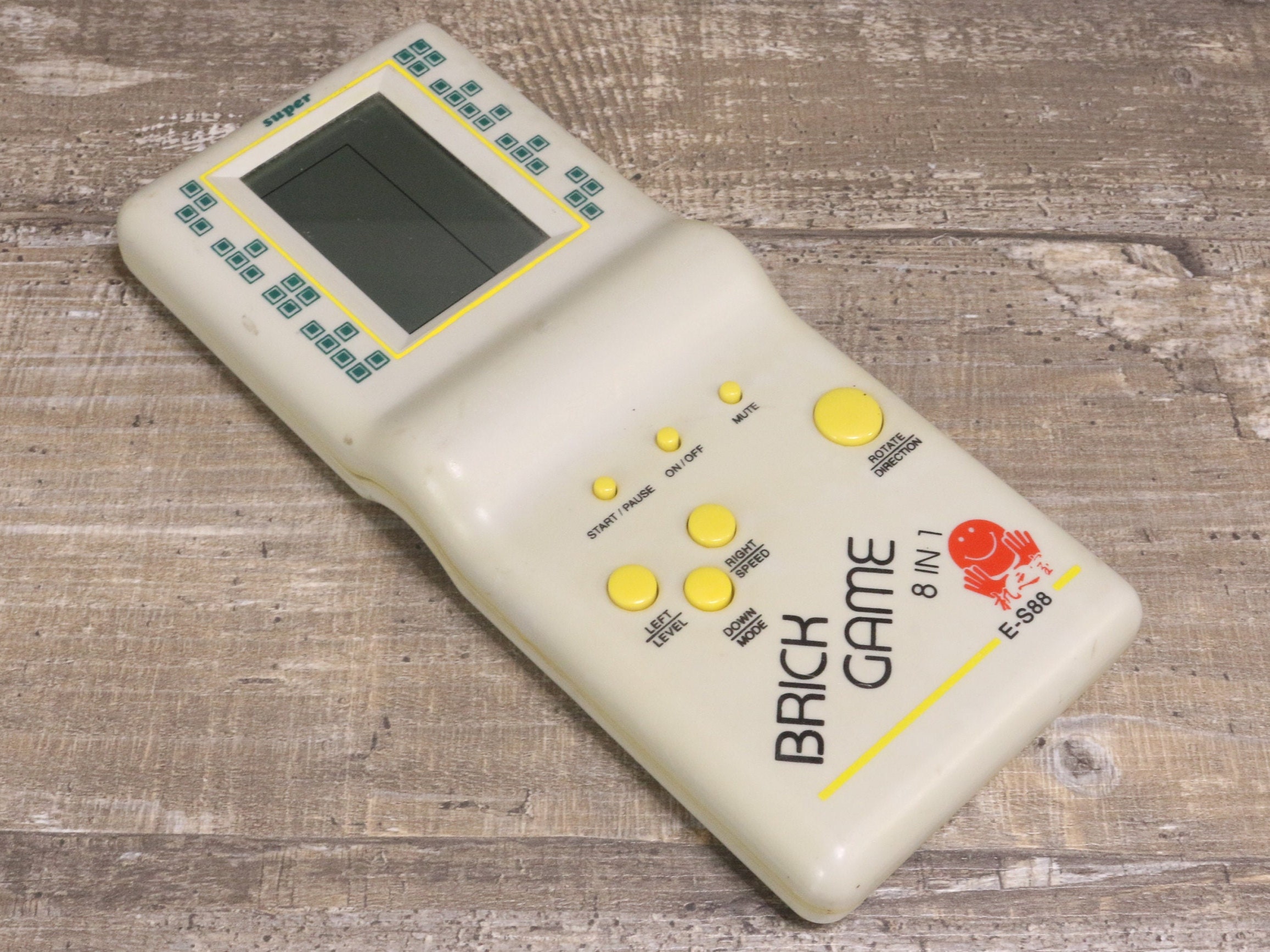 Brick Game 8 in 1 E-S88 Super Vintage Handheld Console - Etsy