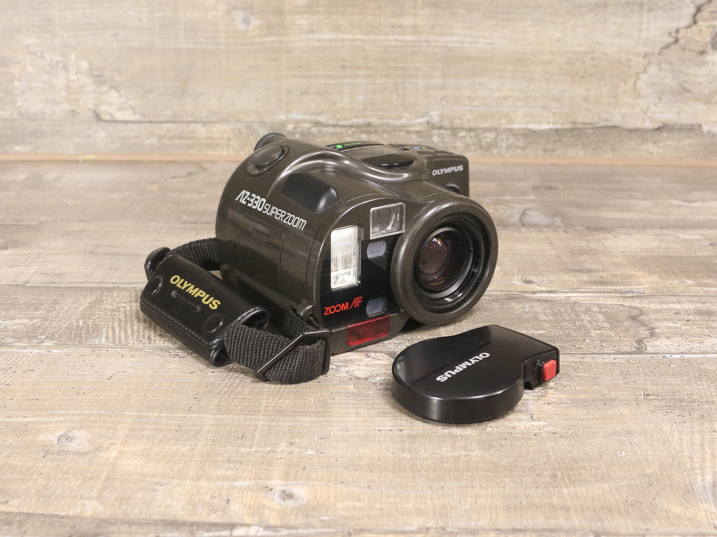Olympus AZ-330 Superzoom With Original Case 35mm With Remote