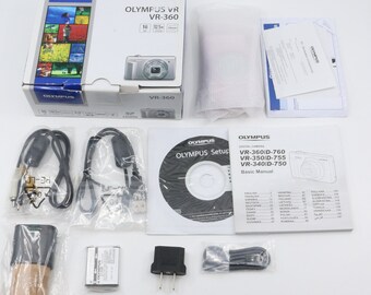 New Olympus VR-360 Vintage Digital Camera Pink (american/europe