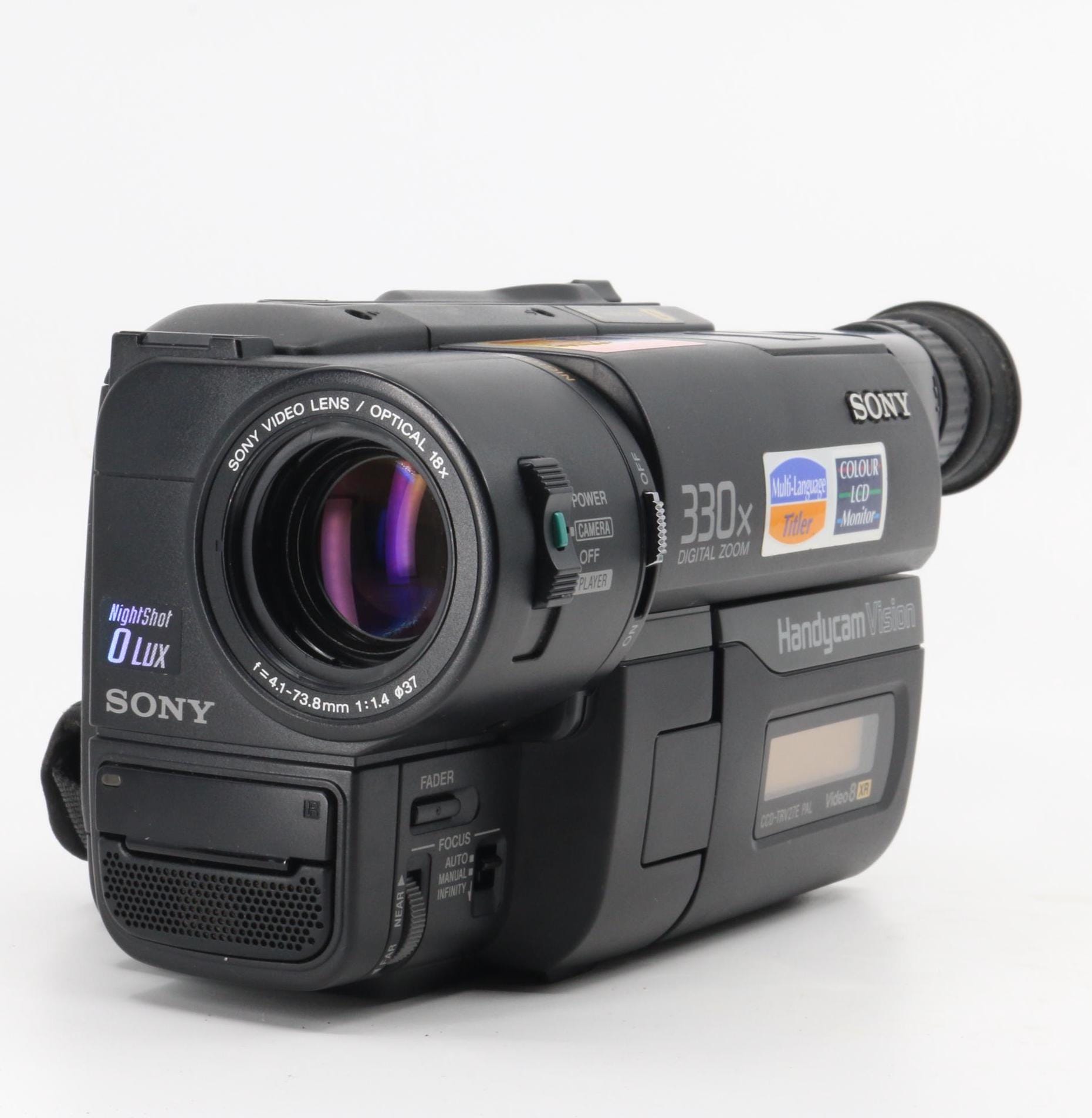 新品同様 ソニー ハンディカム CCD-TRV27E PAL ビンテージ ビデオ