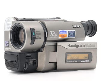 Silver Working Video Camera, Video Hi8, 8 Mm, Sony Handycam