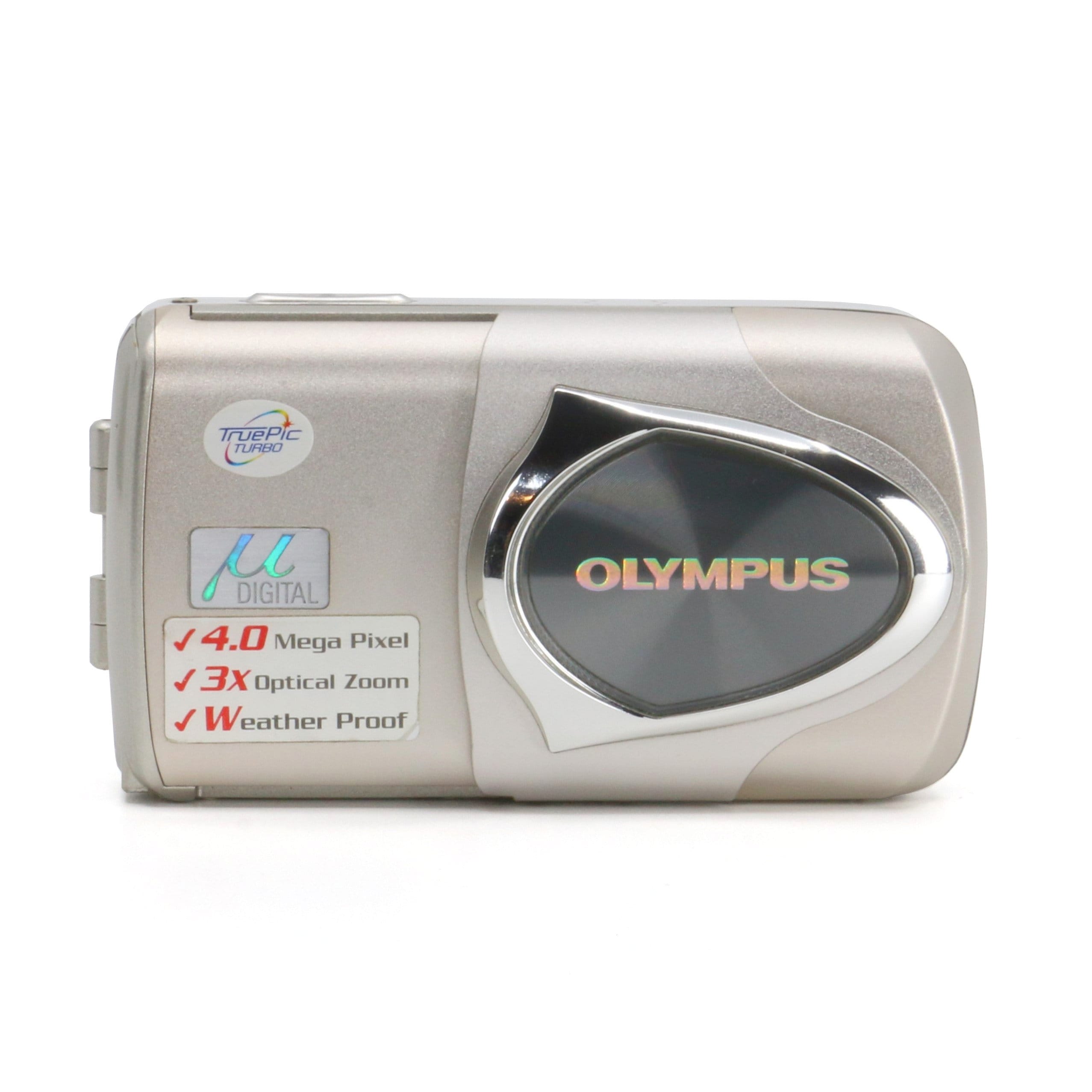 Set Olympus Mju Digital 460 Vintage Digital Camera Y2K With