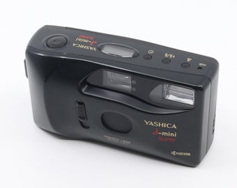 Yashica Kyocera J-mini Super 35mm Film Camera + Case, Strap - Etsy