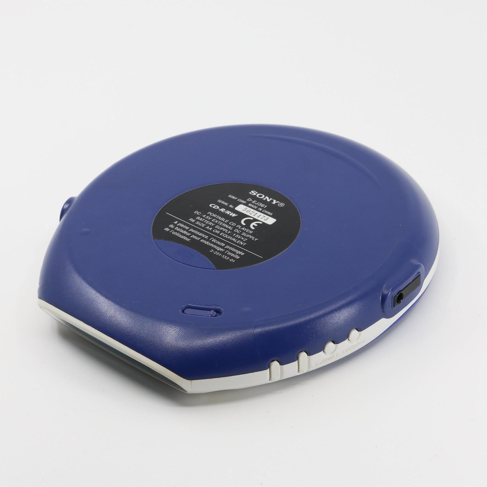 Sony CD Walkman D-EJ361 Vintage Portable Discman Player With