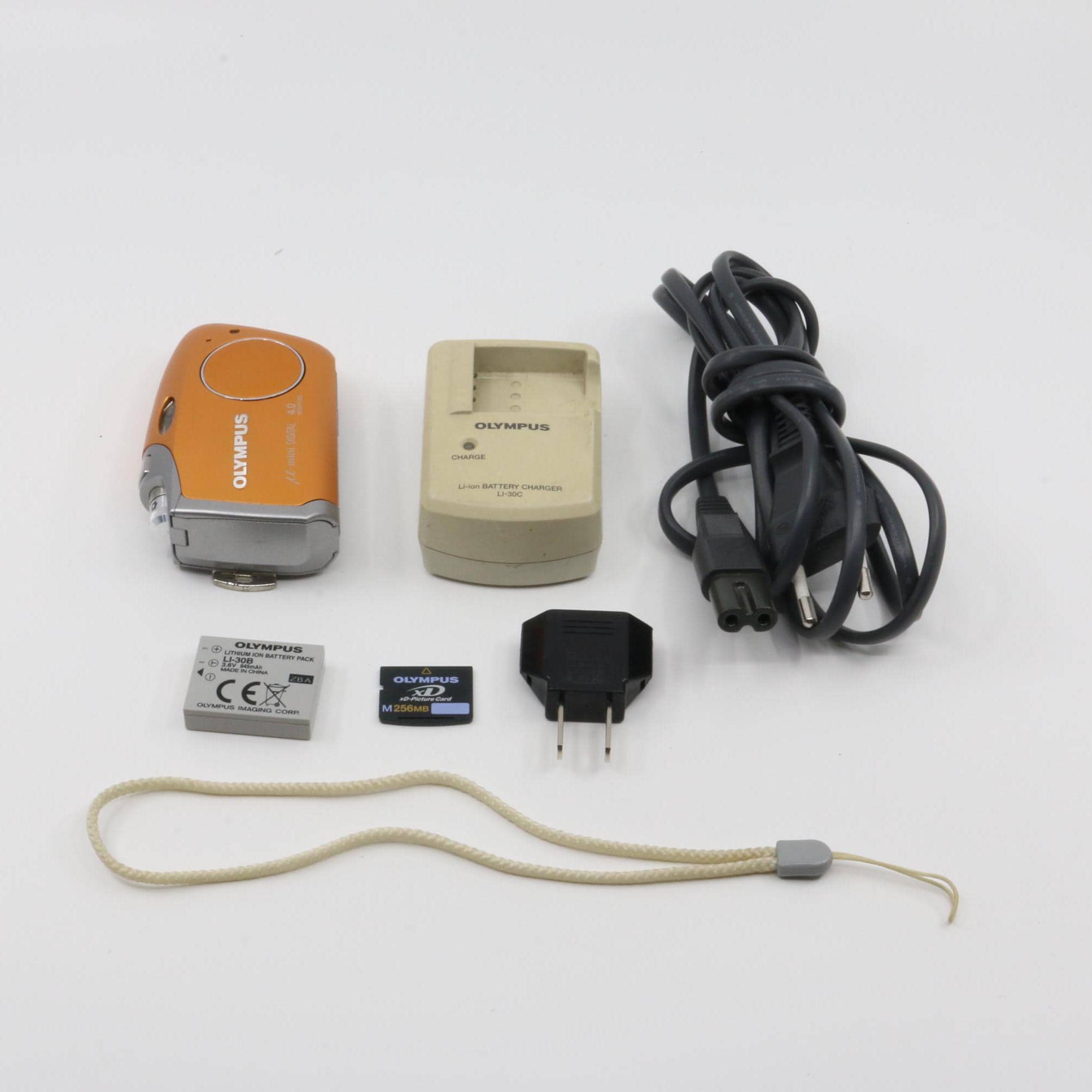 GIFT Olympus Mju Mini Digital 4.0 Megapixel Orange Set - Etsy