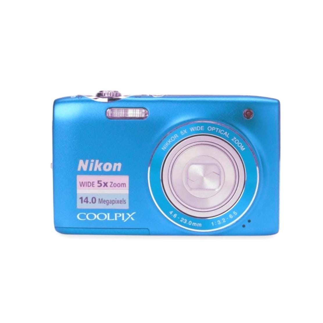 Nikon Coolpix S3100 Blue Digital Camera Set (power Adapter Based