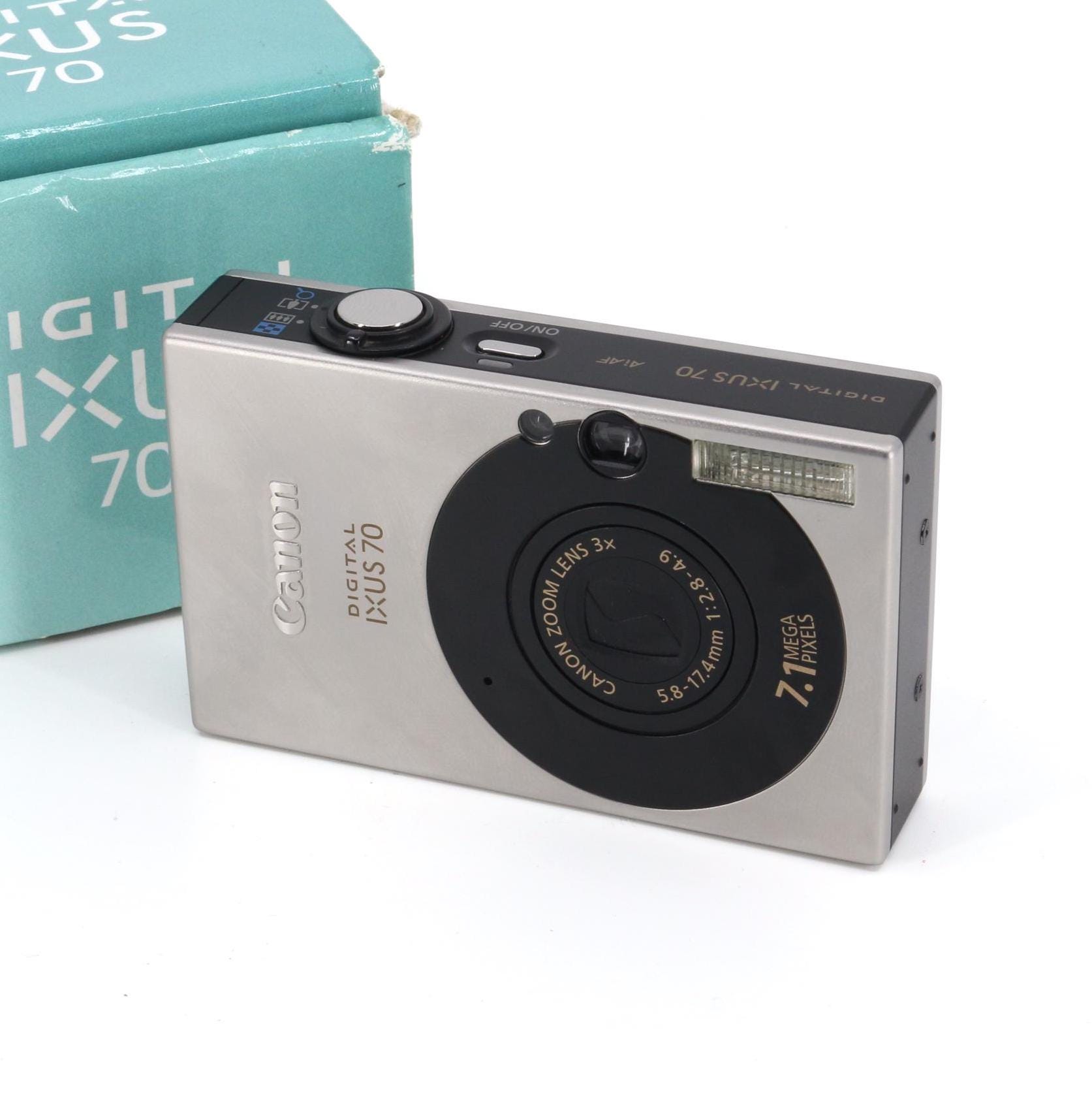 美品】Canon DIGITAL IXUS 70 シルバー - メルカリ