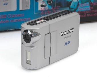 Ultra-Compact Panasonic SV-AV10 Digital Camera Set  (power adapter based on location: eu/usa/au/uk)