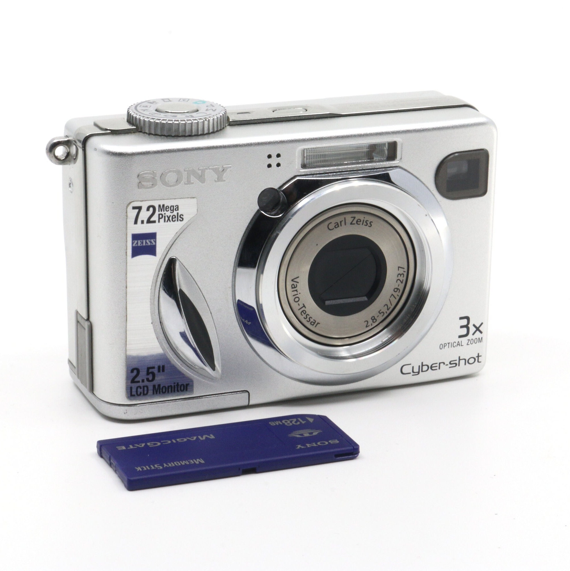 Sony Cyber-shot DSC-W7 With Memory Stick Vintage Digital Camera - Etsy