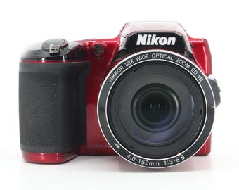 Boxed Nikon Coolpix L840 Red Digital Camera Set + Sandisk 16GB