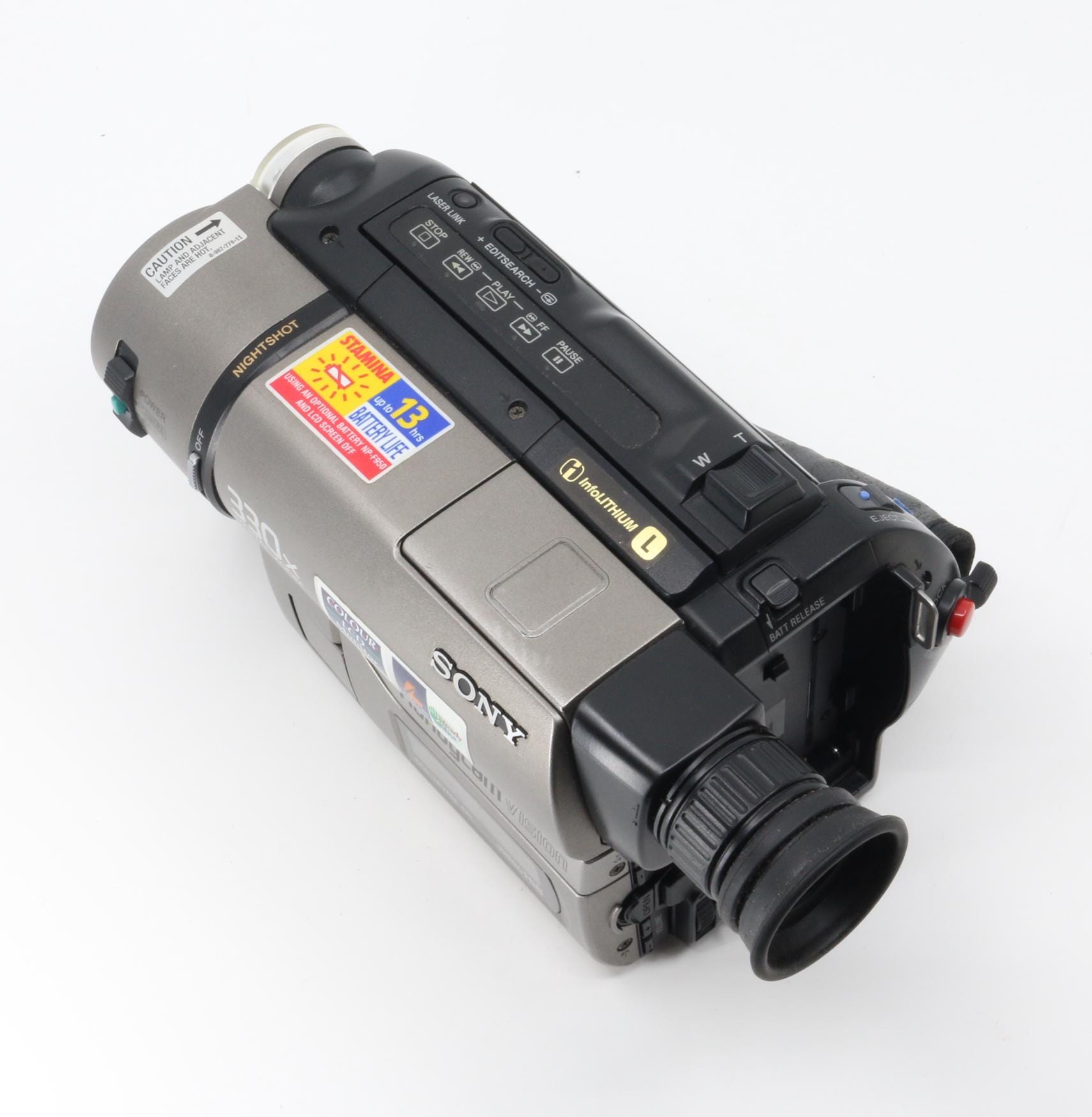 Full SET Mint Sony Handycam CCD-TRV46E Video Hi8 Pal With American