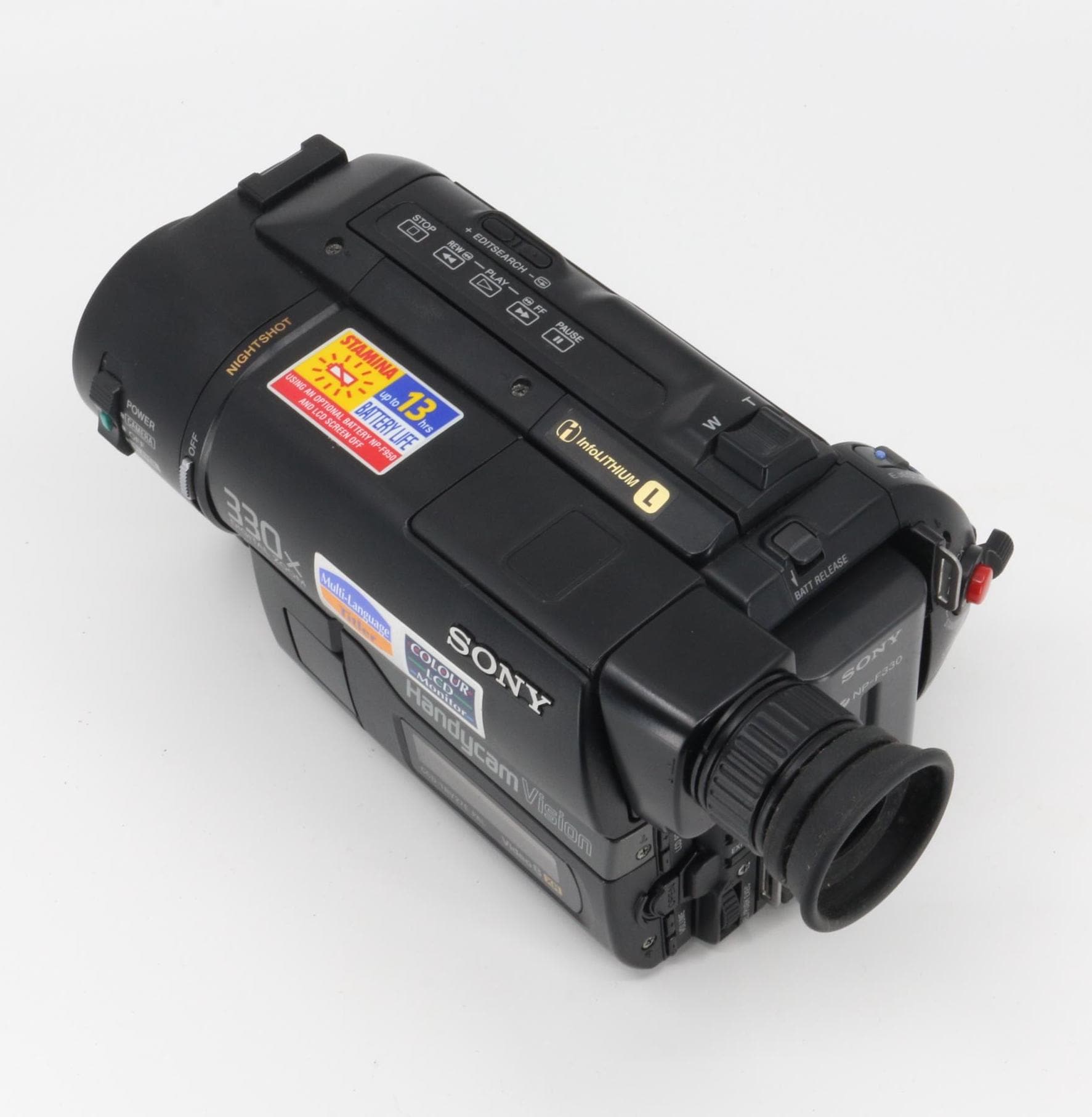 MINT Set Sony Handycam CCD-TRV27E Pal Vintage Video Camera Video 8