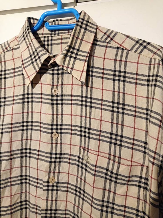 Burberry Iconic Shirt Size M Like New 