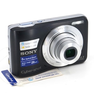 Cámara digital vintage Sony DSC-S5000 MINT con tarjeta de memoria