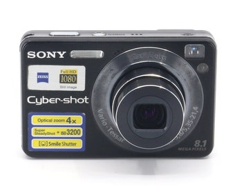 Sony Cyber-Shot DSC-W130 Fotocamera digitale Super SteadyShot con scheda di memoria, batteria e caricabatterie con adattatore internazionale