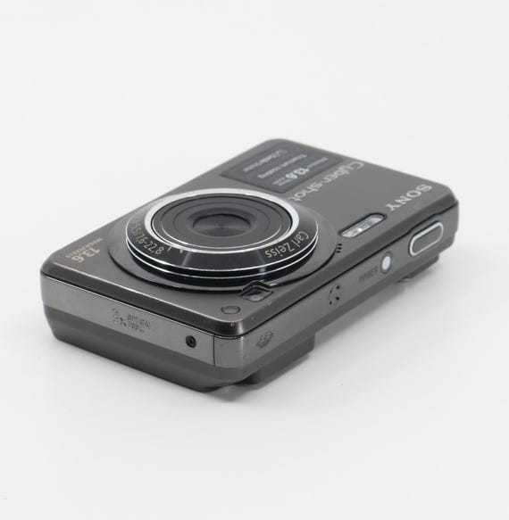 RARE Sony DSC-W300 Super Steadyshot Digital Camera Set Grey With